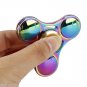 Rainbow EDC Hand Spinner Tri Fidget Focus Desk Toys Stocking Stuffer Kids/Adult