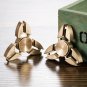 Tri Fidget Hand Spinner Triangle Torqbar Brass Finger Toy EDC Focus ADHD Autism