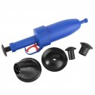 Drain Blaster Plunger Cleaner Snake Sink Clog Stick Cable Tool Air Pump Pressure