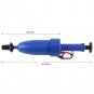 Drain Blaster Plunger Cleaner Snake Sink Clog Stick Cable Tool Air Pump Pressure