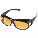 HD Vision Wrap Around Driving Anti Glare Glasses