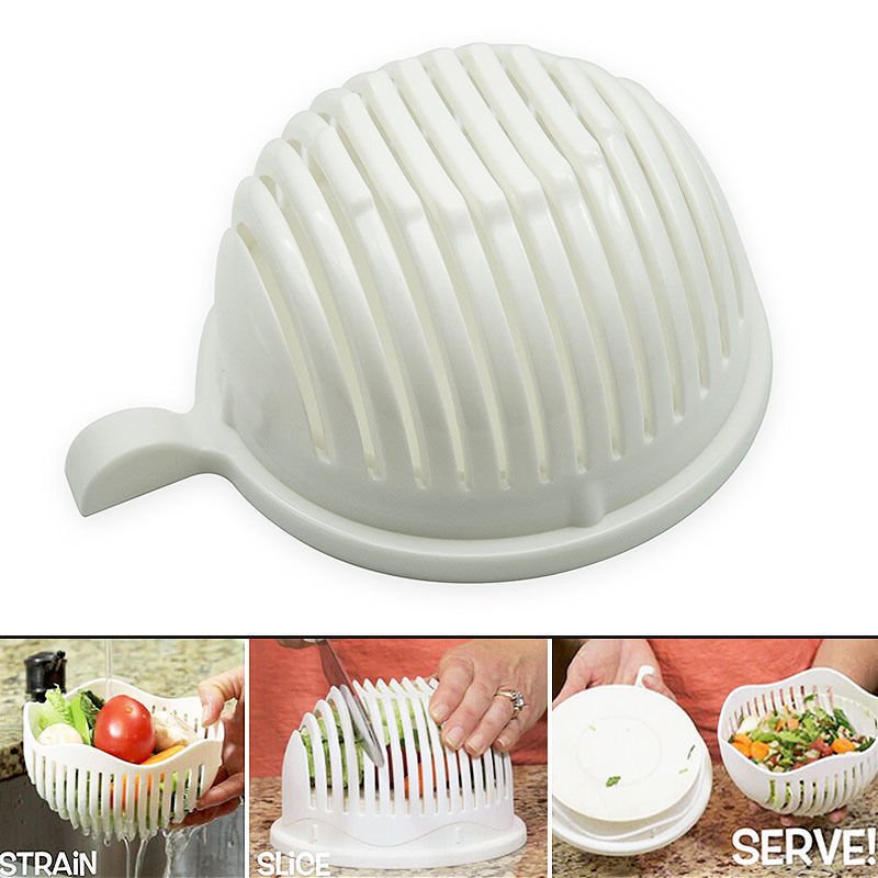 Salad Cutter Bowl