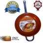Titanium Steel Frying Pan Ceramic Infused Non Stick Copper Induction 12 Inches