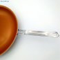 Titanium Steel Frying Pan Ceramic Infused Non Stick Copper Induction 12 Inches