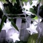 2.5M 6W 20LED Copper Star Curtain String Lights LED Fairy Lighting Christmas