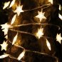 2.5M 6W 20LED Copper Star Curtain String Lights LED Fairy Lighting Christmas