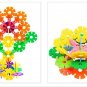 300 pcs Kid Baby Cute Snowflake Creative Building Blocks Educational Toys 2017