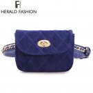 Waist Bag Women Purse Small Wallet New Fashion Chain Belt Blue Fanny Pack