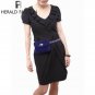 Waist Bag Women Purse Small Wallet New Fashion Chain Belt Blue Fanny Pack