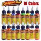 30ml/ bottle tattoo ink set Microblading permanent makeup art pigment 16 PCS