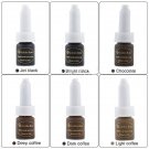 6pcs/Lot Golden Rose 10ML permanent makeup tattoo ink