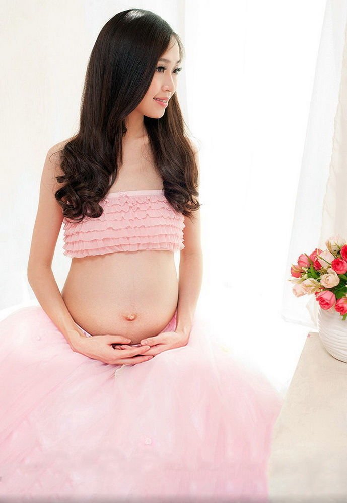 2 PCS PINK BRA & TUTU DRESS MATERNITYPHOTOGRAPHY PROPS PREGNANT CLOTHING NEW