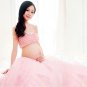 2 PCS PINK BRA & TUTU DRESS MATERNITYPHOTOGRAPHY PROPS PREGNANT CLOTHING NEW