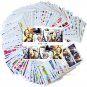 100sheets Mixed Flowers Cartoon Nail Art Water Transfer Stickers Full Cover