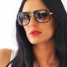 Sunglasses Brand Design Men Women Retro Vintage Big Frame Fashion Eyeglasses