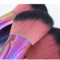 New Make up Brushes Set 7pcs Rainbow Spectrum Set Brushes Ombre Set with Bag