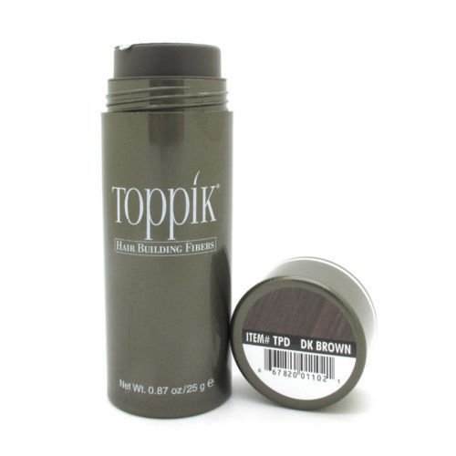 25g Dark brown Toppik Hair Building Fibers & Thinning Hair Solutions Men Women