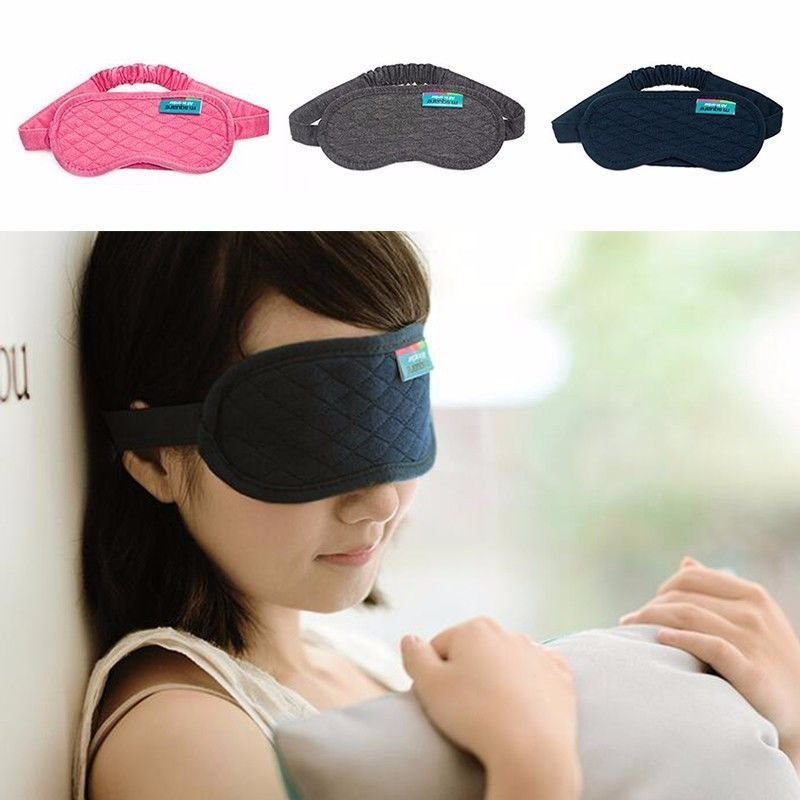 Travel Sleeping Eye Mask Cotton Sleep Mask Blindfold Antifaz Para Dormir