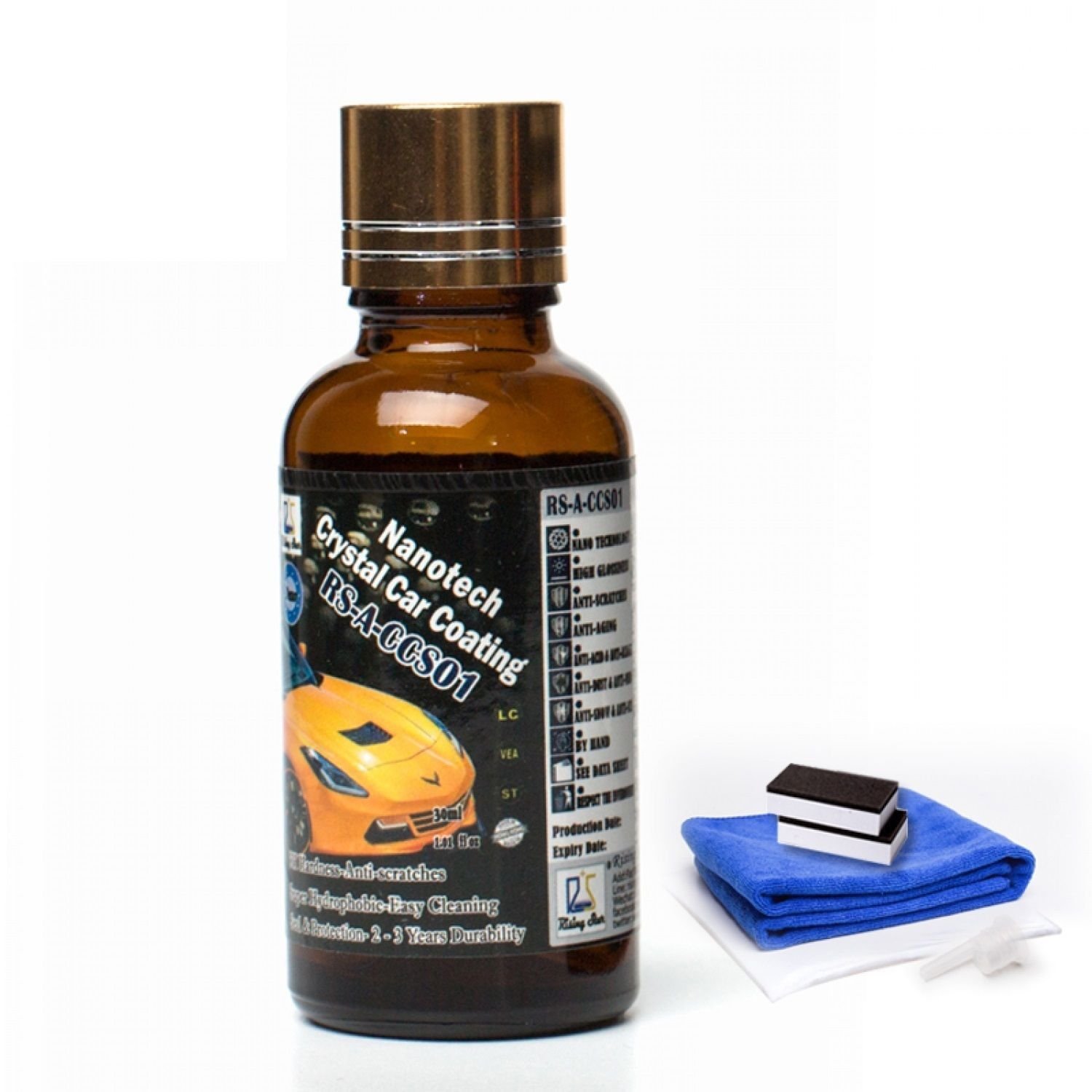 Nano Ceramic Pro 9H Car Glass Coating Liquid Hydrophobic Anti Scratch Care Wax