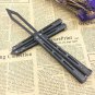 stone washed 440C SsTraining knife butterfly balisong folding knife
