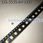 60pcs LG Innotek LED LED Backlight 2W 6V 3535 Cool white LCD Backlight for TV TV