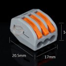 25PCS/lots WAGO 222-413 Universal Compact Wire Wiring Connectors 3 Pin conductor