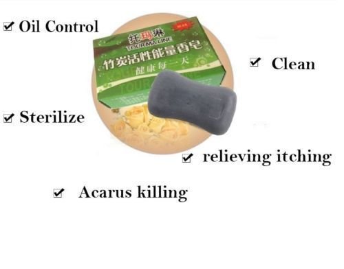 active energy bamboo Tourmaline soap For ance Face & Body