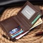Pidengbao Genuine Leather Card holder Mens Coin slim Wallet Money Clip purse men