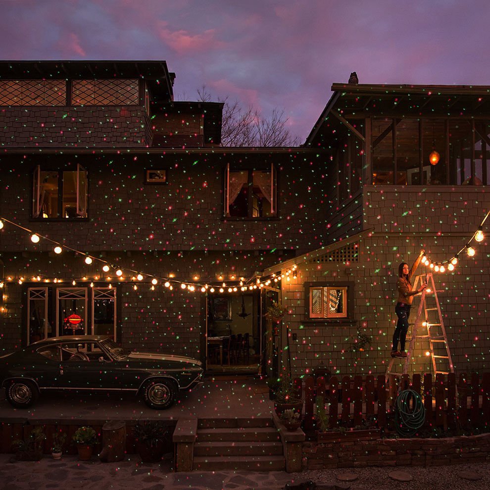 Laser Fairy Light Projection Outdoor Laser Projector Light For Xmas