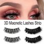 MAGNETIC MINK FULL LENGTH EYELASHES NEW IMPROVED DESIGN TRUSTED SELLER *VIDEO*