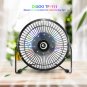 Digoo Fan 6'' USB Portable Rechargeable Metal Electrical Rotatable Cooling Vent