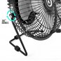 Digoo Fan 6'' USB Portable Rechargeable Metal Electrical Rotatable Cooling Vent
