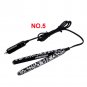 Professional Ceramic Plate Flat Iron Hair Straightener 12V For Car