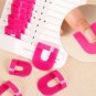 Yueton 26pcs Reusable Soft Plastic Nail Polish Stencil 10 Sizes Protector nail