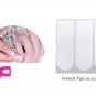 Yueton 26pcs Reusable Soft Plastic Nail Polish Stencil 10 Sizes Protector nail