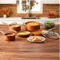 Copper Chef 9Pc Cookware Set Round Kitchenware Lids Pans Non-Stick Induction NEW