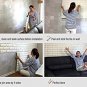 Peel and Stick 3D Wall Panels Wall Decor, White Brick Wallpaper 1Ft x 0.5Ft Samp