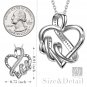 I Love You To The Moon s925 Sterling Silver Pendant Necklace Cyber Monday Deals