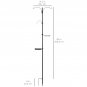Garden Deluxe Bird Feeder Station Kit Stand Multi Tier W/ Bath 82" Above Ground