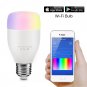 Wi-fi Smart LED Light Bulb Adjustable Multicolor 6W Bluetooth Smartphone free AP