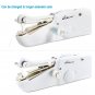 HAITRAL Handheld Sewing Machine Portable Quick Stitch Tool for Fabric, Clothing