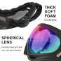 Ski Goggles, Skate Glasses for Kids, UV 400 Protection, Snowboard Adjustable
