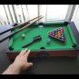 Mini Table Top Pool Table with Cues, Triangle Chalk 1 fathers day gifts Set