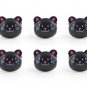 Kikkerland Black Cat / Kitty Bag Clips -Set of 6 Keep food fresh with cute clips