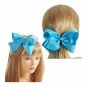 Hair Bows Lot Bow Tie Ribbon 6 Inch Alligator Clips Ties Girls Kids Baby Girl 20 pcs