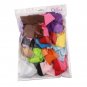 Hair Bows Lot Bow Tie Ribbon 6 Inch Alligator Clips Ties Girls Kids Baby Girl 20 pcs
