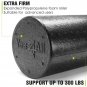 Yes4All EPP Foam Roller Fitness High Density Exercise Pilates, Yoga Black - 18"