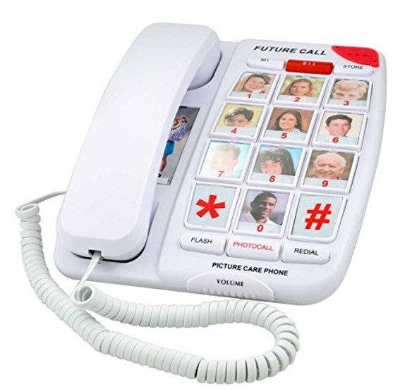 Picture Care Phone 40dB CONFUSION FAMILY THRILLED easy for adult people call