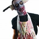 Rubie's Costume Zombie Shop Cleaver Through Head, Silver/Red/Black, One Size