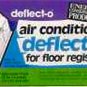 Deflecto Adjustable Air Deflector, 10"x 14" Vent Magnetic Cover Floor Register